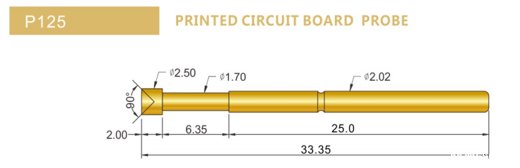 P125(125MIN)测试探针规格详解
