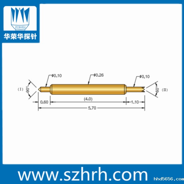 DP026-BJ-5.7L双头探针